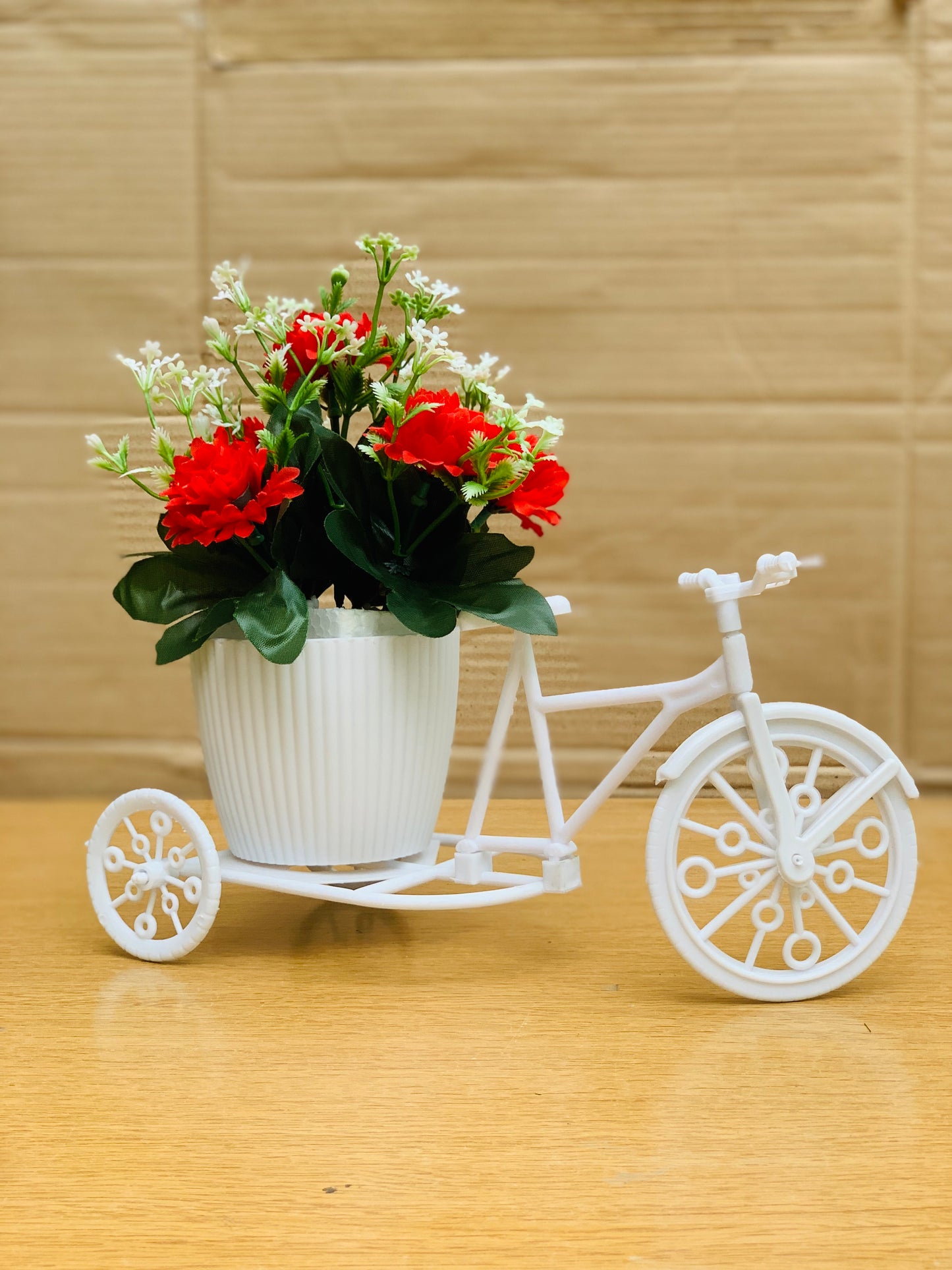 Elegant Floral Bicycle Decoration with Artificial Flowers – Home & Wedding Décor, Gift Idea Bazm-e-Decor