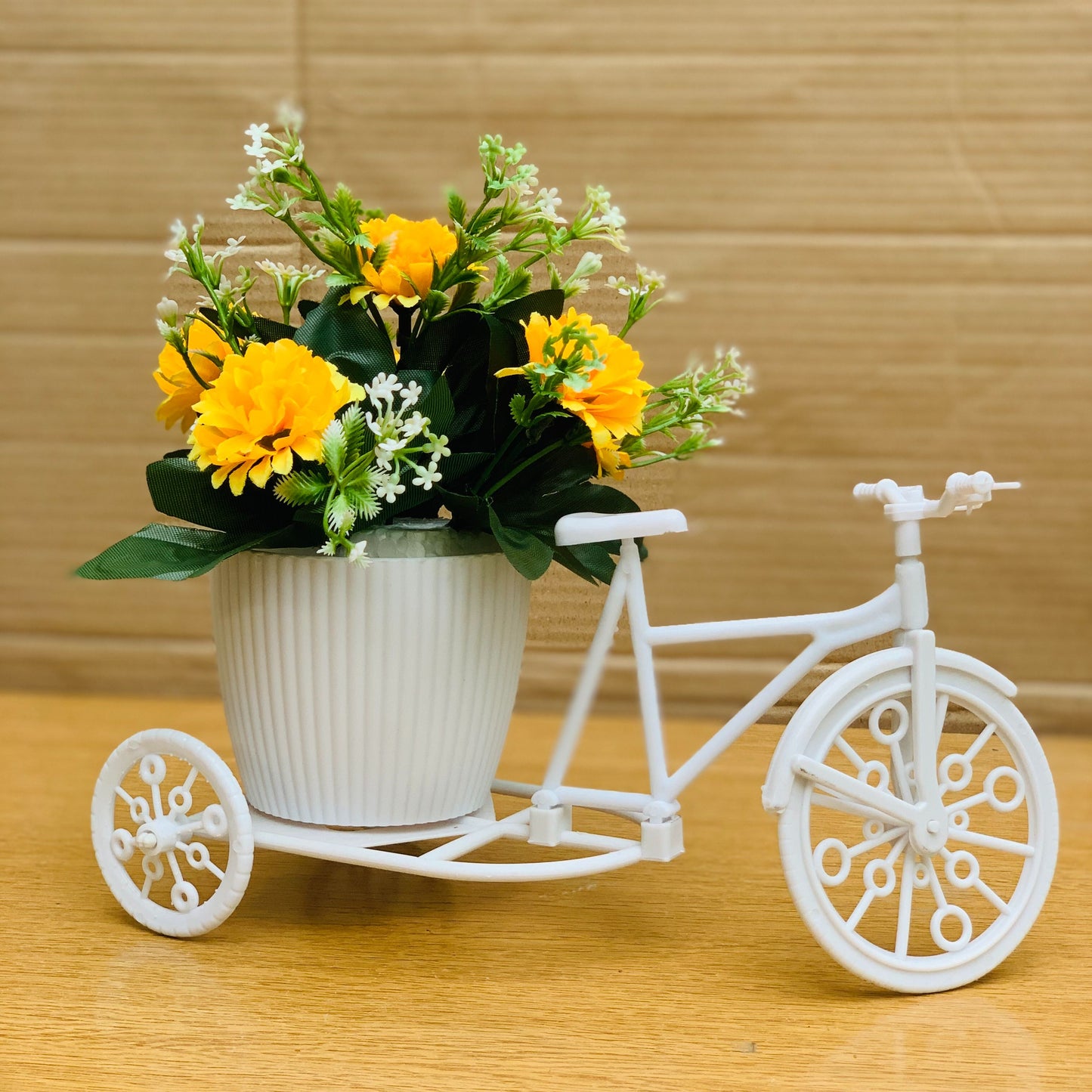 Elegant Floral Bicycle Decoration with Artificial Flowers – Home & Wedding Décor, Gift Idea Bazm-e-Decor