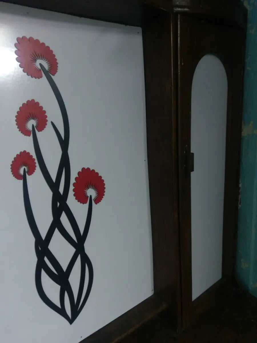 3D Vase Wooden Wall Art – Unique Home Decoration Piece for Living Room, Bedroom & Walls Bazm-e-Decor