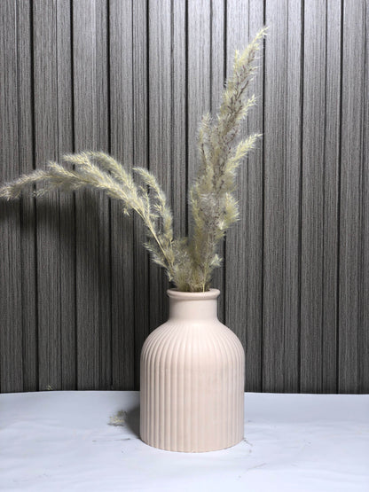 Concrete Bud Vase | Modern Minimalist Dried Flower Vase | Small Cement Decorative Vase | Customizable Home Decor Bazm-e-Decor