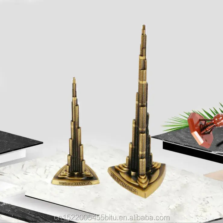 Elegant Metal Burj Khalifa Model Bazm-e-Decor